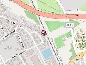 Carte de Agr Construction à Béziers