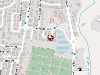 Carte de Accès Façades à Béziers