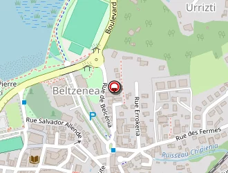 Carte de Belenguier Terry à Hendaye