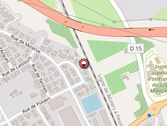 Carte de Gillet Stéphane à Béziers