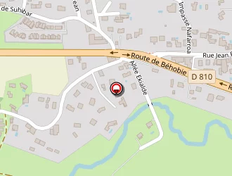 Carte de Maison Garatenea à Urrugne