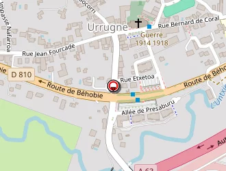 Carte de Centre Osasuna à Urrugne