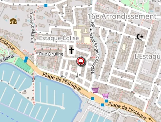 Carte de Emilie Fleurs à Marseille