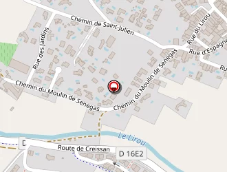 Carte de Iscap à Puisserguier