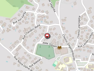 Carte de Mim à Urrugne