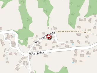 Carte de Maison Colas à Saint-pée-sur-nivelle