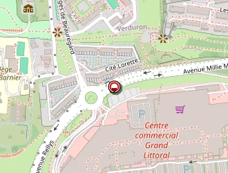 Carte de Boutique Sncf à Marseille