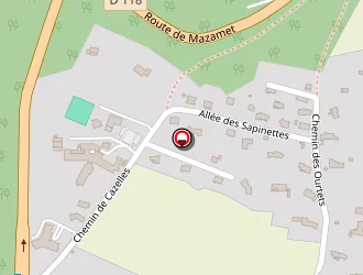 Carte de Capitelles Diagnostics à Cuxac-cabardès