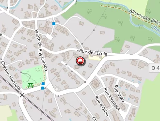 Carte de Embarcadère Sur La Nive à Cambo-les-bains