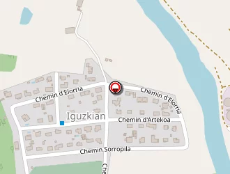 Carte de Agurelec à Cambo-les-bains