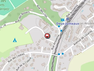 Carte de Bati Larrun à Hendaye