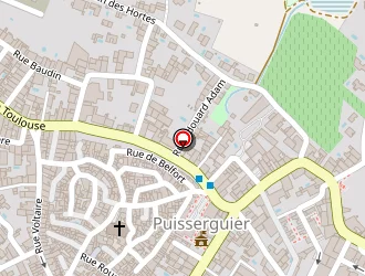 Carte de Franprix à Puisserguier