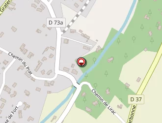 Carte de Douaud Charpente à Bérat