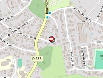 Carte de Ducalet-bertran Raymonde à Hendaye