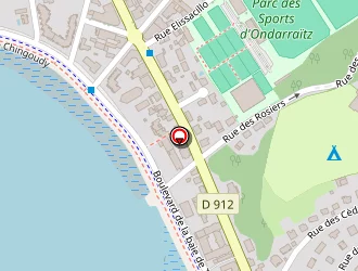 Carte de Bidegaray Vincent à Hendaye