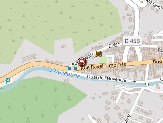 Carte de Hotel Du Commerce à Auriol