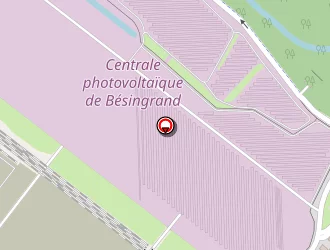Carte de Station D'epuration à Bésingrand