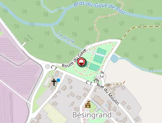 Carte de Salle Des Sports à Bésingrand