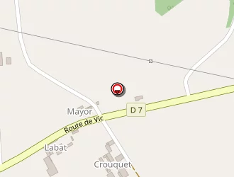 Carte de Crouquet (earl) à Abère