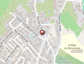 Carte de Déco-carro à Maraussan