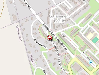 Carte de Pompiers à Mourenx