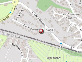 Carte de Aguerria Restaurant à Hendaye