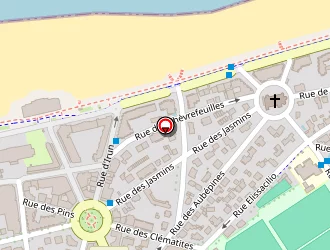 Carte de Nomad Surf Shop à Hendaye