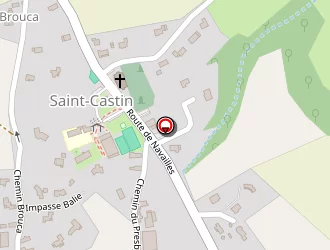 Carte de Bedout Nicolas à Saint-castin