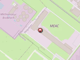 Carte de Localise 64 à Mourenx