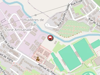 Carte de Les Restaurants Du Coeur à Mourenx