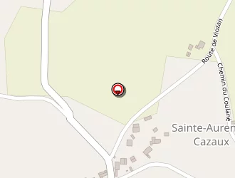 Carte de Saunders Nicholas à Sainte-aurence-cazaux