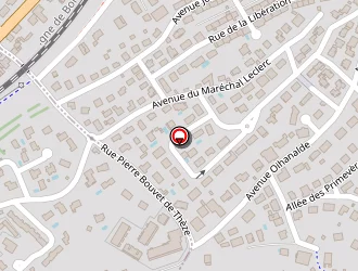 Carte de Golf Pays Basque à Ciboure