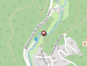 Carte de Boulodrome à Caudebronde