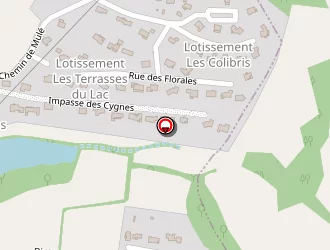 Carte de Aqui-diag à Serres-castet