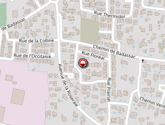 Carte de Institut Satine à Florensac