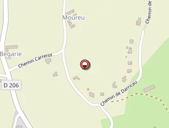 Carte de Vergez Daniel à Saint-castin