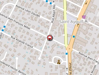 Carte de Complexe Saint Aygulf à Saint aygulf