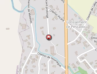 Carte de Decons à Serres-castet