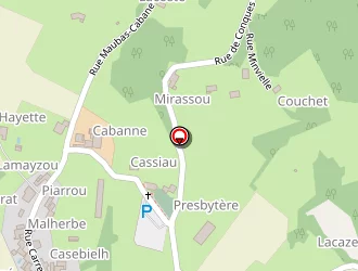 Carte de Camping Le Saint Jacques à Laàs