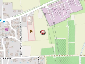 Carte de Les Capagazelles à Florensac