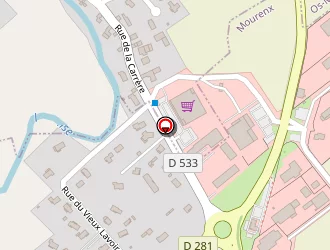 Carte de Michelle Coiffure à Mourenx