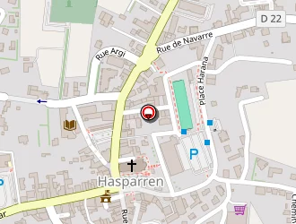 Carte de Bonnet Edmond à Hasparren