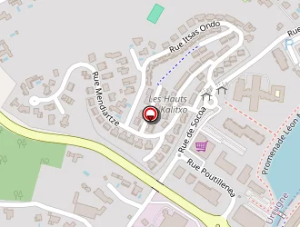 Carte de Poplidays à Urrugne