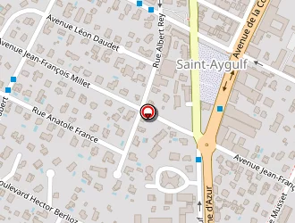 Carte de T.p.c à Saint aygulf