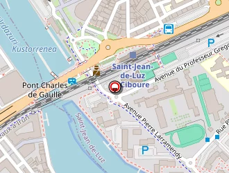 Carte de Centre De Physiologie Eps à Ciboure