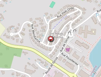 Carte de Str Hd à Urrugne