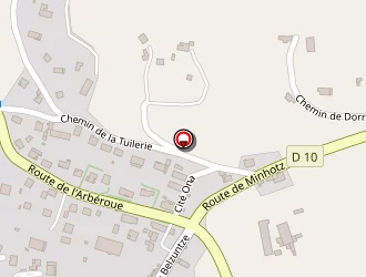 Carte de Au Fil Des Arbres à Hasparren