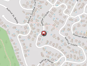 Carte de Cote Mer à Fréjus