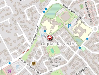 Carte de Bon Frédéric à Gignac-la-nerthe