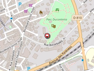 Carte de Scolarest à Saint-jean-de-luz